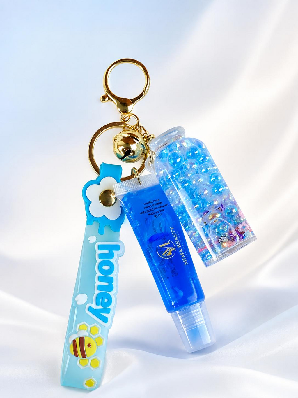 Honey Pop Keychain Lip Gloss