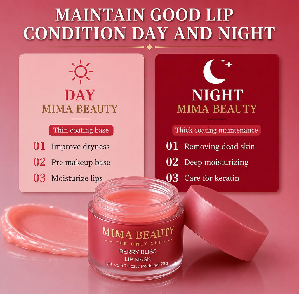 Mima Beauty Berry Bliss Lip Sleeping Mask