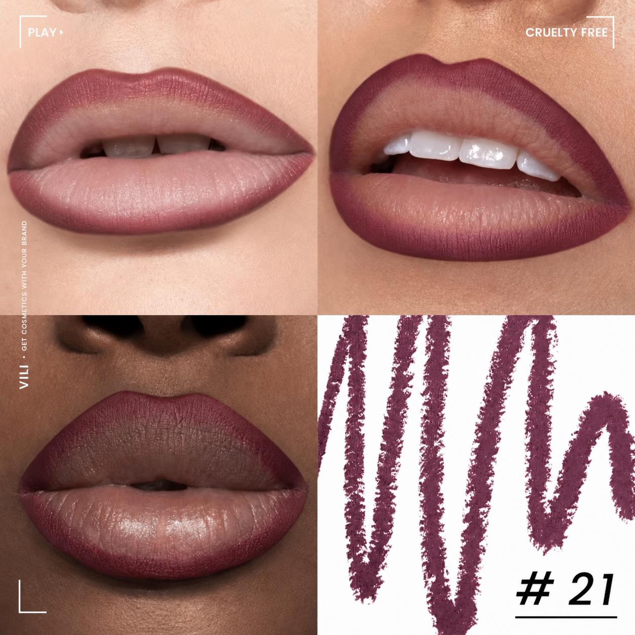 Mima Velvet Lip Liner Pencil